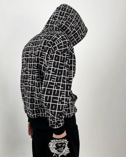 Full-Zip Labyrinth Hoodie