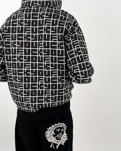 Full-Zip Labyrinth Hoodie